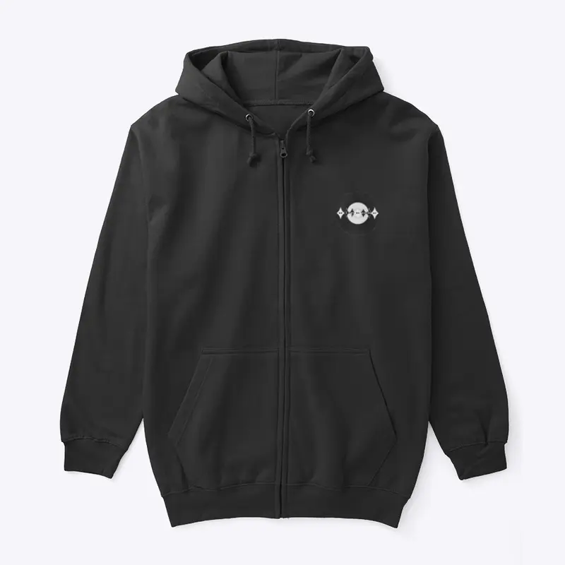 Hipbone Records Zip Up Hoodie